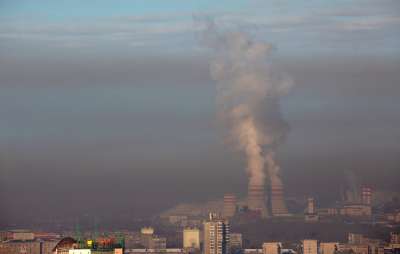 Вид Челябинска во время смога. Фото Наиль Фаттахов/ТАСС ЧЕЛЯБИНСК, 19 д