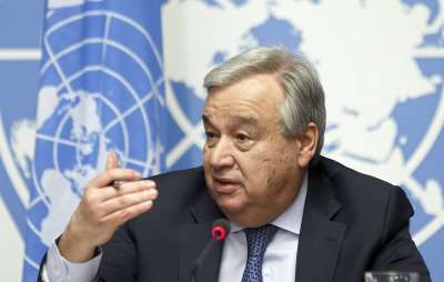 Генеральный секретарь ООН Антониу Гутерриш © EPA-EFE/SALVATORE DI NOLFI