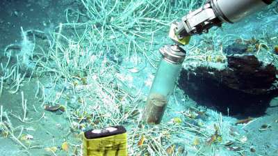 Погружной аппарат для отбора проб на нефтяных фильтрах в Мексиканском заливе © MARUM / Center for Marine Environmental Sciences