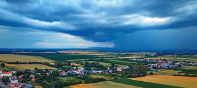 Облака в Плехотице, Словакия. Фото ВМО / М.Новакова