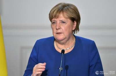 Федеральный канцлер Германии Ангела Меркель. Архивное фото РИА Новости