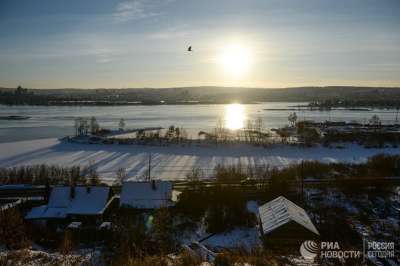 Вид на реку Ангара в Иркутске. Фото: РИА Новости / Александр Кряжев