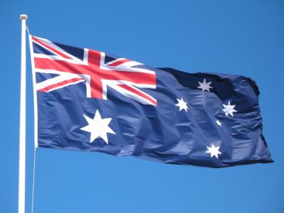 Флаг Австралии. Фото: DO'Neil.