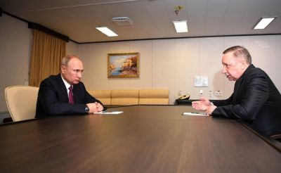 Владимир Путин и Александр Беглов. Фото: kremlin.ru.