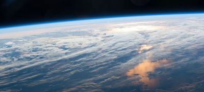 Озоновый слой хорошо виден из космоса. Фото: НАСА.