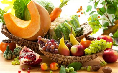 Время изобилия овощей, фруктов и ягод.