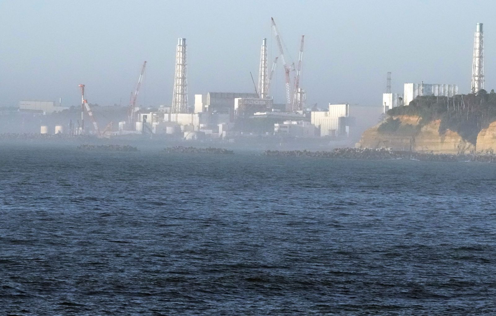 АЭС "Фукусима". Фото: AP Photo/ Eugene Hoshiko.