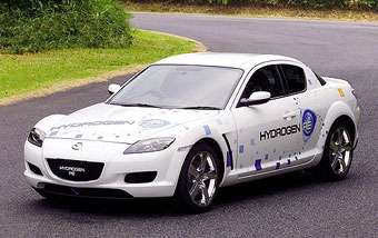 Mazda RX-8 Hydrogen RE. Фото Mazda