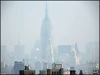 Озон - важный компонент городского смога