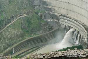 Строительство Эвенкийской ГЭС грозит наводнением целому народу эвенкийцев. Фото: Greenpeace