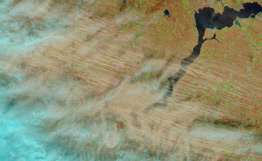 Пыль с украинских полей угрожает Европе - ученые. Фото: РИА Новости
