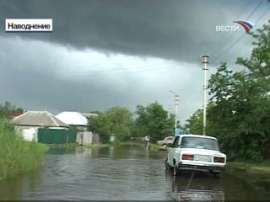 Ситуация с паводком в Невинномысске остаётся сложной. Фото: Вести.Ru