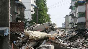 Сильное землетрясение разрушило несколько сотен домов в Индонезии. РИА Новости. Фото: Щепин Константин