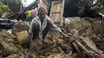 Более 400 тысяч человек эвакуированы из-за наводнения в Индии.Фото: РИА Новости