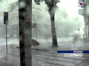 В субботу в Италии бушевал ураган. Фото: Вести.Ru