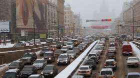 Снег очистил московский воздух. Фото: РИА Новости