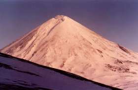 Вид на вулкан Ключевская сопка. Фото: http://www.mountain.ru