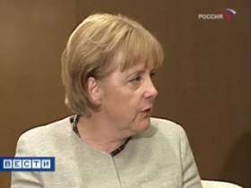 Ангела Меркель. Телеканал Россия