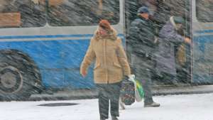 Снегопад. Москва. Фото: РИА Новости