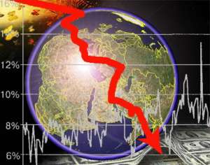 Глобальный финансово-экономический кризис. Коллаж с сайта http://wc08.ru