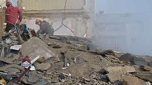 Обрушение здания. Фото: РИА Новости