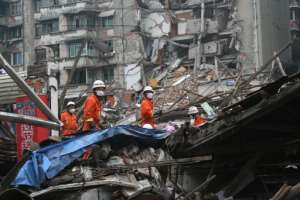После землетрясения в Сычуани. Фото: РИА Новости