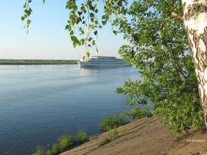 Река Волга. Фото с сайта http://nucloserv.jinr.ru/