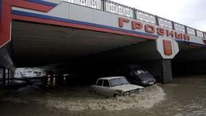 Ливни могут подтопить дома 7 тысяч жителей Грозного. Фото: РИА Новости