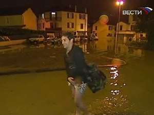 Ливни затопили Лазурный берег. Фото: Вести.Ru