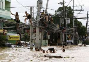 Мощное наводнение на Филиппинах. Фото: РИА Новости