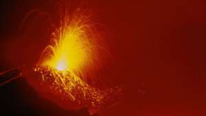 Извержение вулкана на Камчатке. Фото: РИА Новости