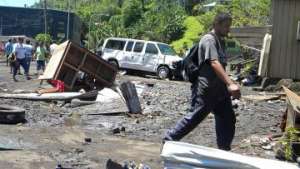 Последствия землетрясения и цунами в Тихом океане. Фото: РИА Новости