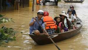 Тайфун &quot;Кетсана&quot; во Вьетнаме. Фото: РИА Новости