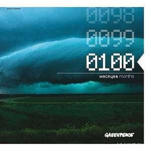 Обложка климатического альбома «100 месяцев». Фото: Greenpeace