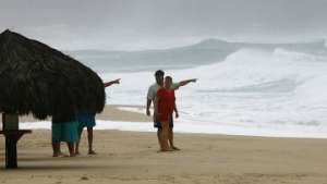 Ураган &quot;Химена&quot; у побережья Мексики. Фото: РИА Новости