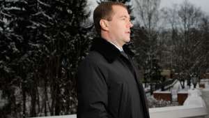 Новая видеозапись в блоге президента РФ Д. Медведева. Фото: РИА Новости