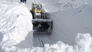 Расчистка снежных завалов. Фото: РИА Новости