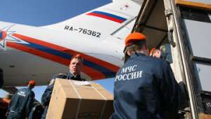 Первый самолет с российскими спасателями прибыл в столицу Гаити. Фото: РИА новости