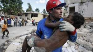Российские спасатели на Гаити. Фото: РИА Новости