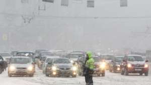 Обильные снегопады и метель движутся на центральную часть России. Фото: РИА Новости