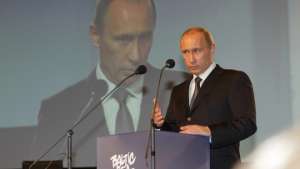 Премьер-министр РФ Владимир Путин на пленарном заседании Саммита действий по Балтийскому морю. Фото: РИА Новости