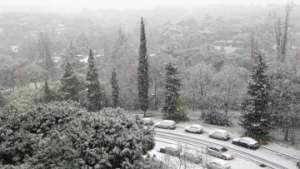 Снегопад в Риме. Фото: РИА Новости