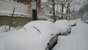 Снегопад в США 10-11 февраля 2010 года. Фото: РИА Новости