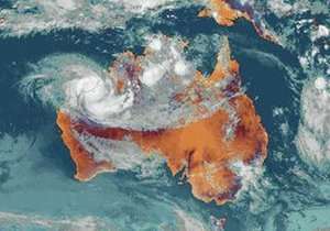 Мощный циклон приближается к берегам Австралии. Фото из архива: korrespondent.net