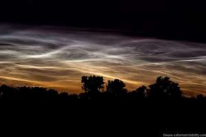 Ночные облака. Фото: Росбалт