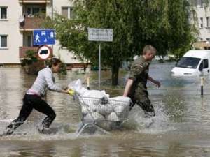 Наводнение в Варшаве. Фото ©AFP