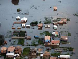 Наводнение в Бразилии. Фото из открытых истоников сети Интернет