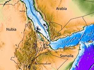 Вода расколет континент, и от нынешней Африки отделится часть южной Эфиопии и Сомали, образовав новый большой остров, который унесет течением в Индийский океан. Фото: http://seefurtherfestival.org