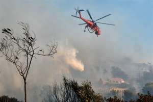 Лесные пожары в Греции. Фото: http://tsn.ua