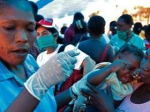 По меньшей мере 135 человек стали жертвами вспышки инфекционного заболевания на Гаити, заразились еще почти 1,5 тысячи жителей островного государства. Фото: http://www.presstv.ir